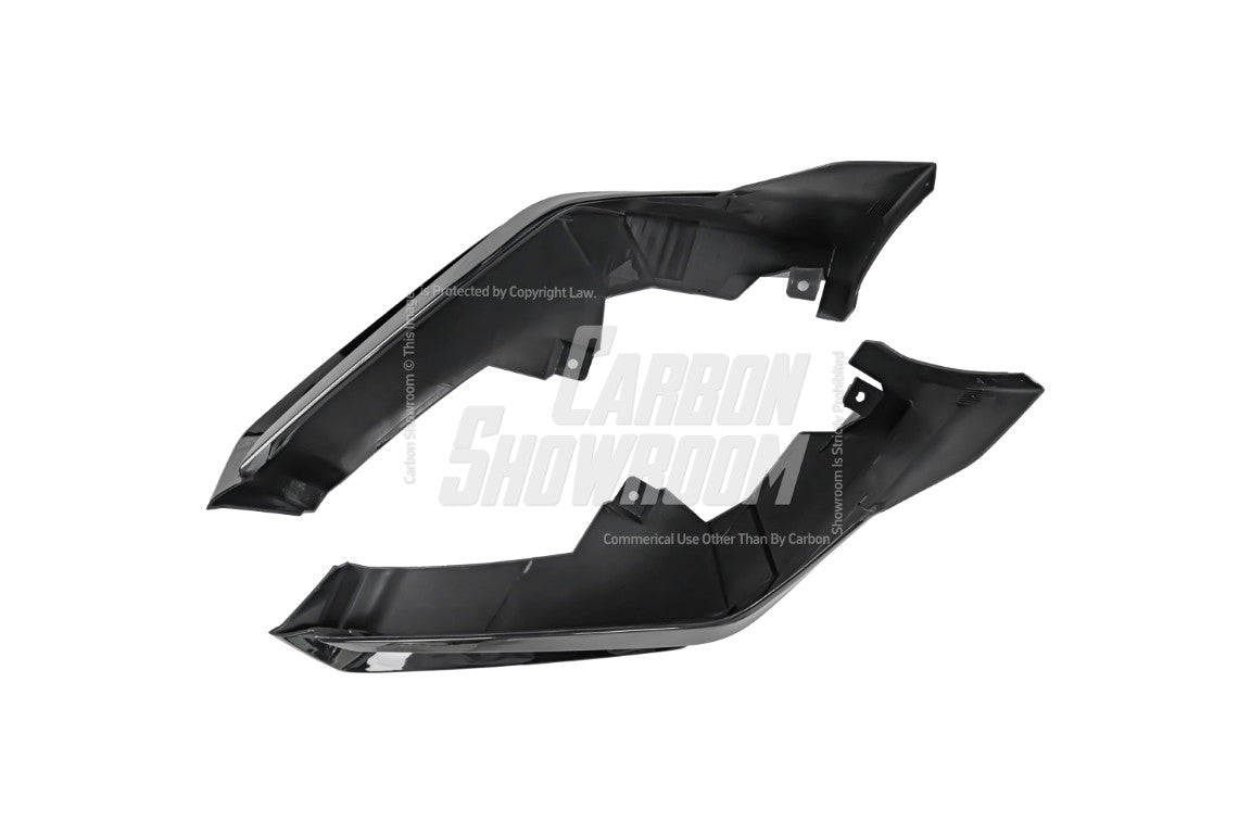 Honda Civic 11th Gen FE1 FE2 FE4 2022 2023 2024 & Civic 11th Gen FL1 FL2 FL4 2022 2023 2024 with Aftermarket Parts - V1 Front Lip Splitter PP from Yofer.co