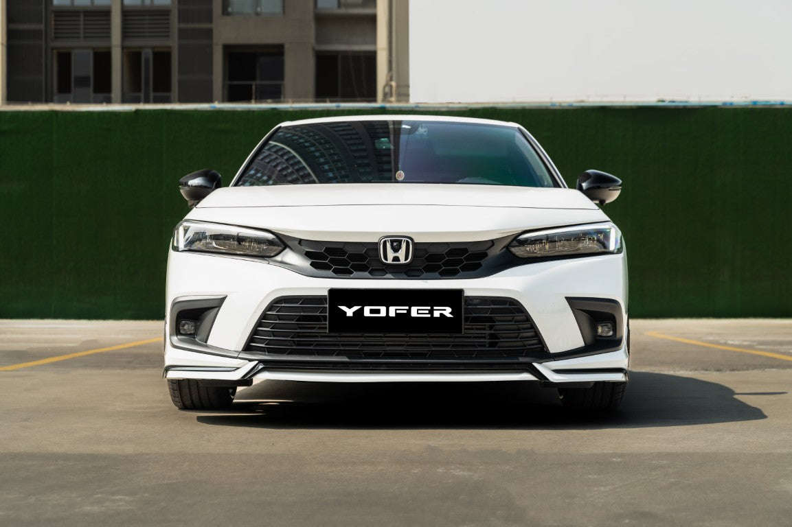 Honda Civic 11th Gen FL1 FL2 FL4 2022-ON Hatchback with Aftermarket Parts - Package A PP Polypropylene from Yofer.co