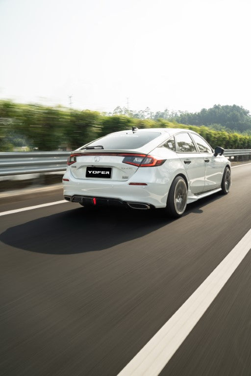 Honda Civic 11th Gen FL1 FL2 FL4 2022-ON with Aftermarket Parts - Rear Diffuser PP from Yofer.co