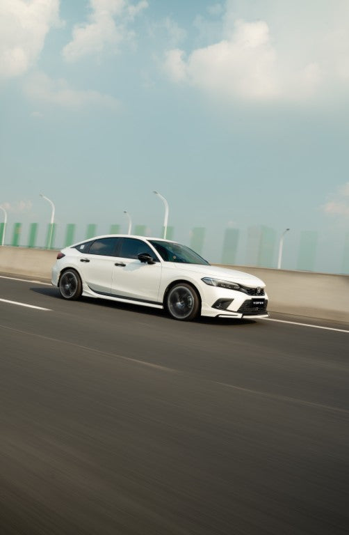 Honda Civic 11th Gen FL1 FL2 FL4 2022-ON Hatchback with Aftermarket Parts - Package A PP Polypropylene from Yofer.co