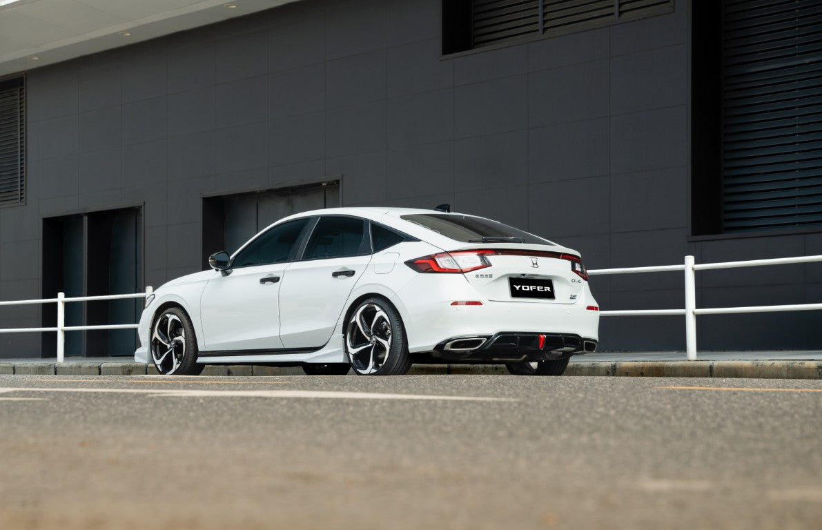 Honda Civic 11th Gen FL1 FL2 FL4 2022-ON Hatchback with Aftermarket Parts - Package A PP Polypropylene from Yofer.co