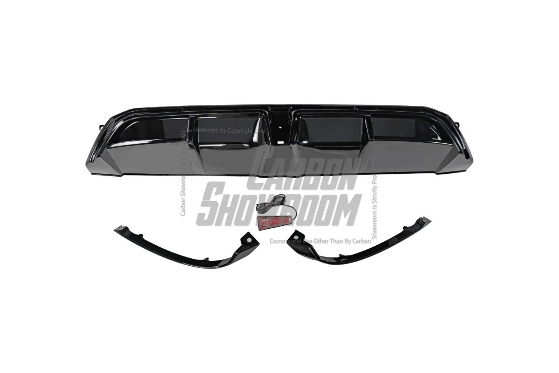 Honda Civic 11th Gen FL1 FL2 FL4 2022-ON with Aftermarket Parts - Rear Diffuser PP from Yofer.co