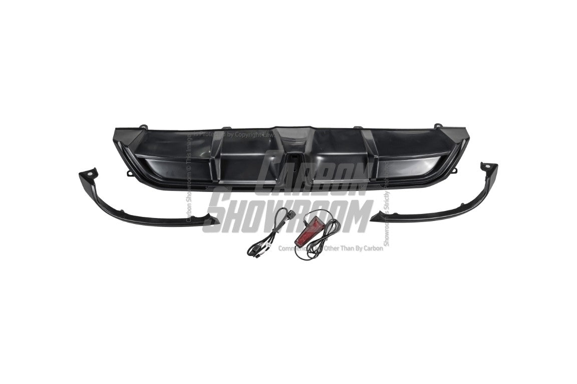 Honda Civic 11th Gen FL1 FL2 FL4 2022-ON with Aftermarket Parts - Rear Diffuser PP from Yofer.co
