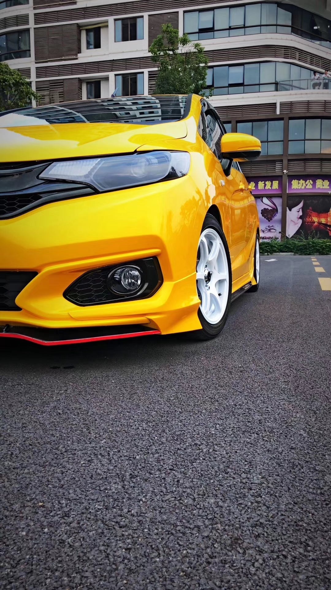 Honda Fit 3rd Gen GK3 GK4 GK5 GK6 GK7 GH7 GP5 GP6 Facelift 2018 2019 2020 with Aftermarket Parts - Full Body Kit PP Polypropylene & ABS from Yofer.co