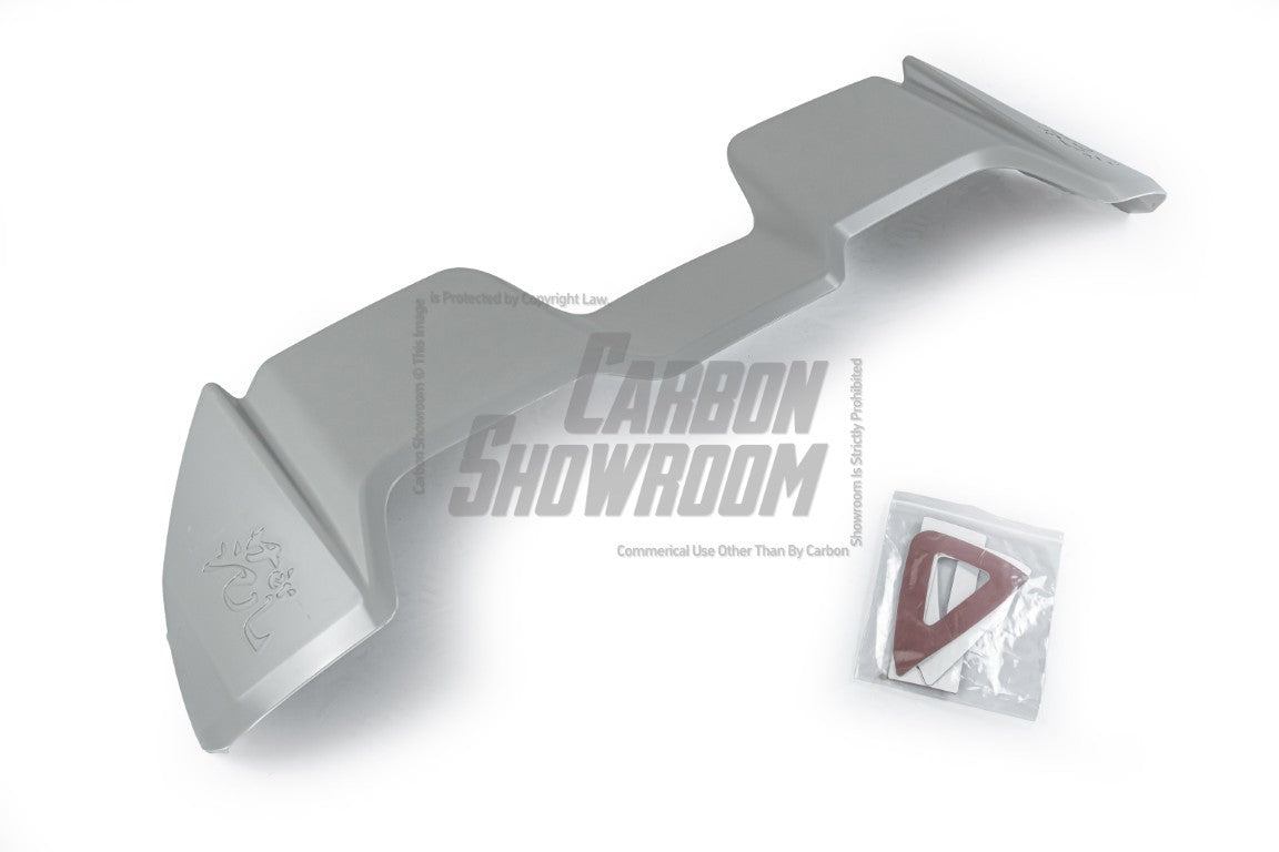 Honda Fit 3rd Gen GK3 GK4 GK5 GK6 GK7 GH7 GP5 GP6 2018 2019 2020 with Aftermarket Parts - Rear Roof Spoiler ABS from Yofer.co