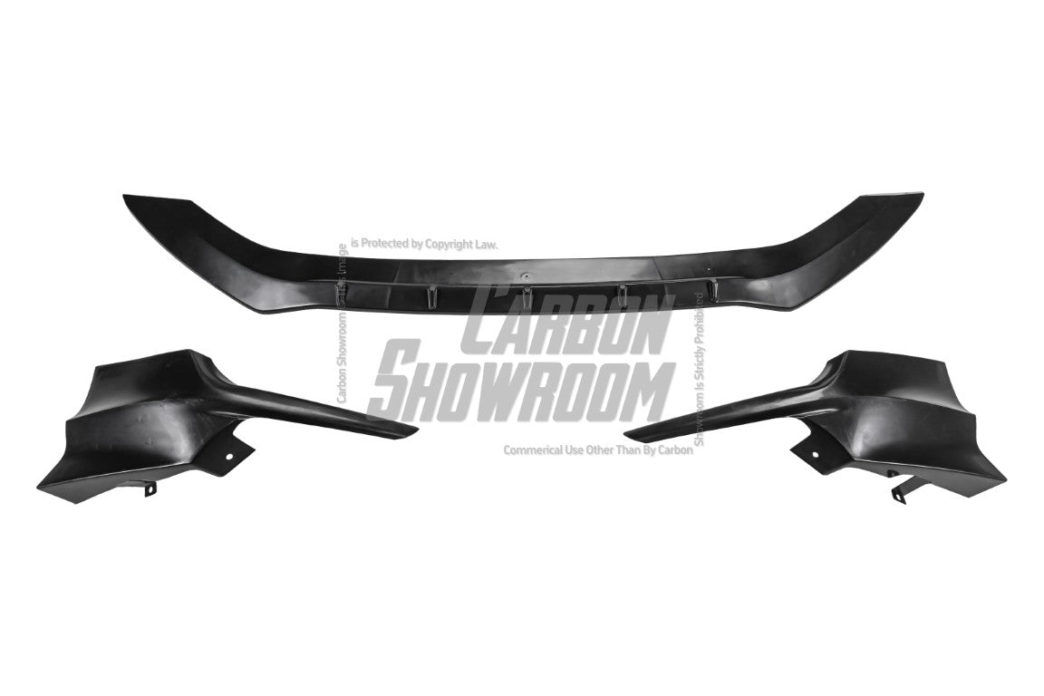 Honda Fit 3rd Gen GK3 GK4 GK5 GK6 GK7 GH7 GP5 GP6 2018 2019 2020 with Aftermarket Parts - Front Lip Splitter PP from Yofer.co