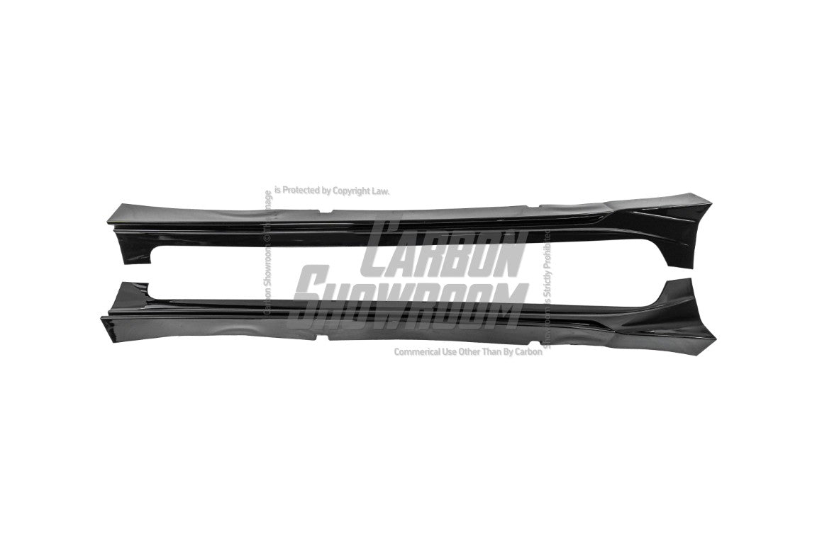 Honda Fit 3rd Gen GK3 GK4 GK5 GK6 GK7 GH7 GP5 GP6 2018 2019 2020 with Aftermarket Parts - Side Skirts PP from Yofer.co