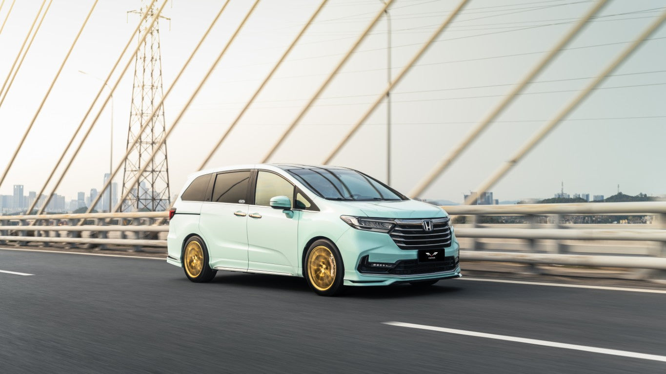Honda Odyssey JDM version 2021 2022 2023 2024 with Aftermarket Parts - Package A PP Polypropylene from Yofer.co