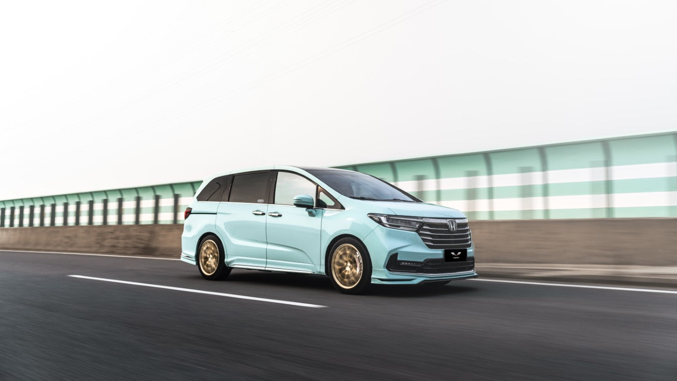 Honda Odyssey JDM version 2021 2022 2023 2024 with Aftermarket Parts - Package A PP Polypropylene from Yofer.co