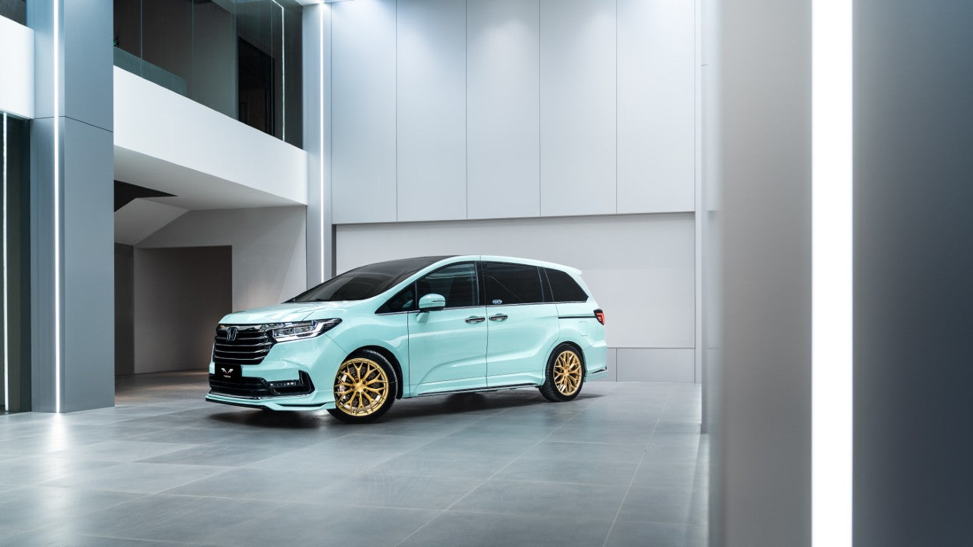 Honda Odyssey JDM version 2021 2022 2023 2024 with Aftermarket Parts - Package A PP Polypropylene from Yofer.co