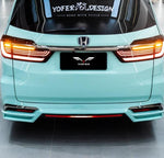Honda Odyssey EX/EX-L/LX/Sport/Touring/Elite 2021-2024 with Aftermarket Parts - Rear Diffuser PP from Yofer.co
