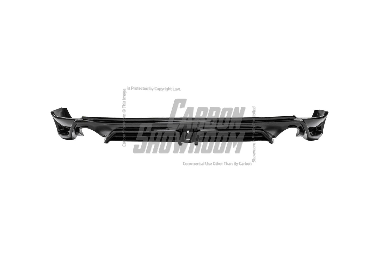 Mazda3 4th Gen BP 2019 2020 2021 2022 2023 2024 with Aftermarket Parts - Rear Diffuser & Canards PP from Yofer.co