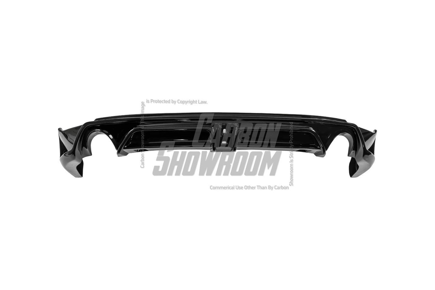 Mazda3 4th Gen BP 2019 2020 2021 2022 2023 2024 with Aftermarket Parts - Rear Diffuser & Canards PP from Yofer.co