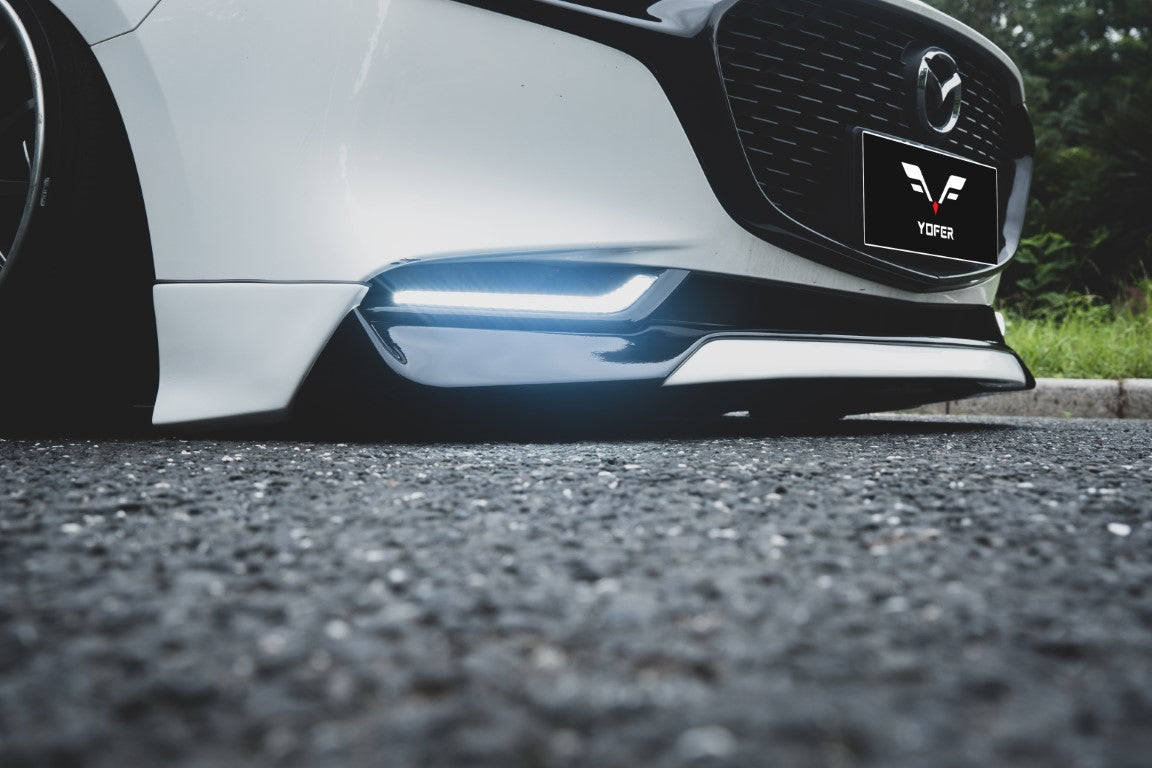 Mazda3 4th Gen BP 2019-ON with Aftermarket Parts - Full Body Kit PP Polypropylene & ABS from Yofer.co