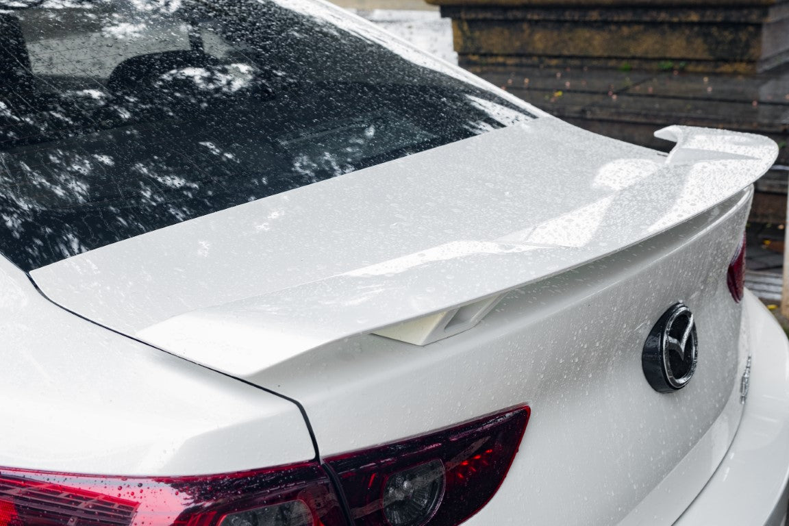 Mazda Mazda3 4th Gen BP 2019-ON with Aftermarket Parts - Rear Spoiler ABS from Yofer.co