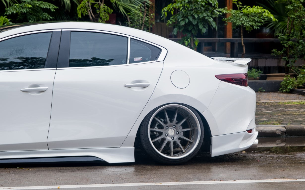 Mazda Mazda3 4th Gen BP 2019-ON with Aftermarket Parts - Rear Spoiler ABS from Yofer.co