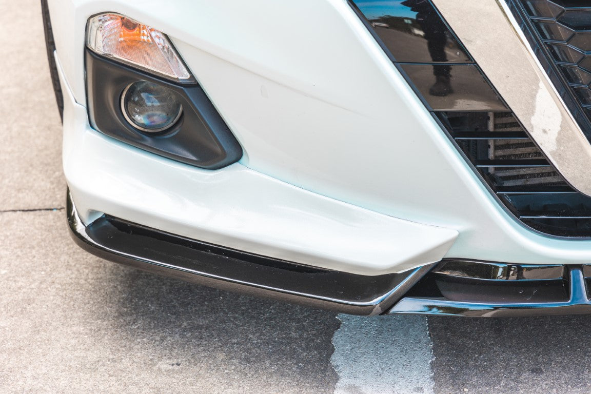 Nissan Altima L34 2019-2022 with Aftermarket Parts - Front Lip Splitter PP from Yofer.co