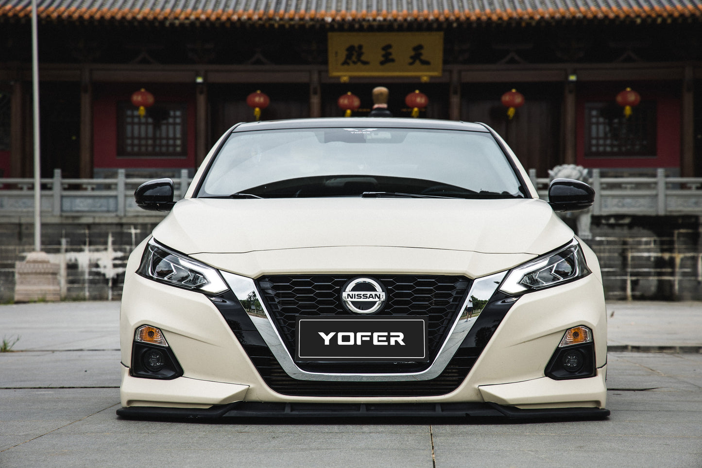 Tesla Nissan Altima L34 2019 2020 2021 2022 with Aftermarket Parts - Full Body Kit ABS from Yofer.co