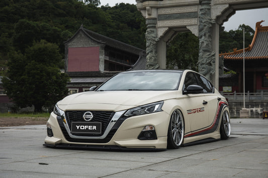 Tesla Nissan Altima L34 2019 2020 2021 2022 with Aftermarket Parts - Full Body Kit ABS from Yofer.co