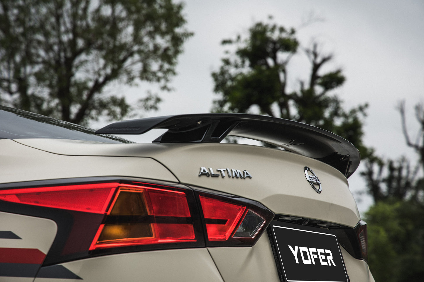 Tesla Nissan Altima L34 2019 2020 2021 2022 with Aftermarket Parts - Full Body Kit ABS from Yofer.co