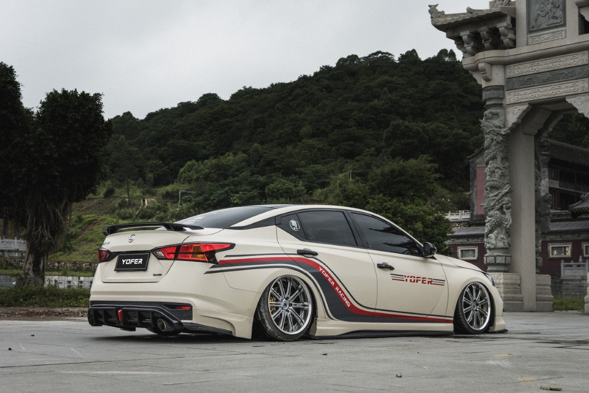 Nissan Altima  L34 2019-2022 with Aftermarket Parts - Rear Spoiler PP from Yofer.co
