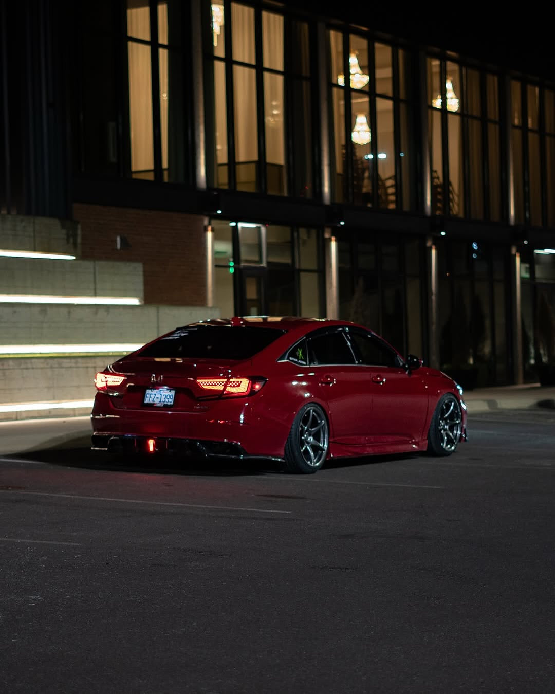 Honda Accord 10th 10.5th Gen 2018-2022 with Aftermarket Parts - Side Skirts PP from Yofer.co