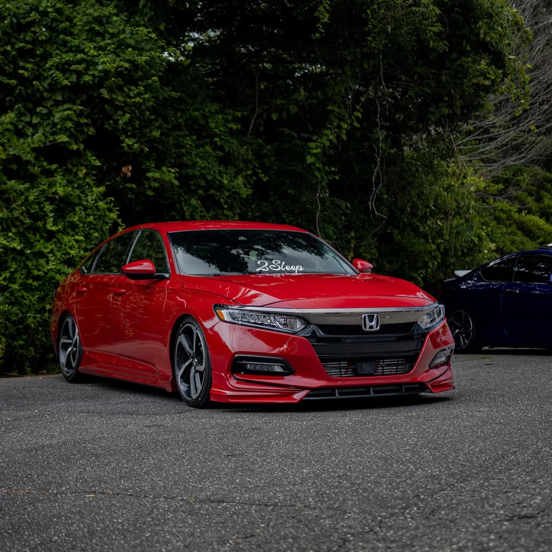 Honda Accord 10th 10.5th Gen 2018-2022 with Aftermarket Parts - Side Skirts PP from Yofer.co
