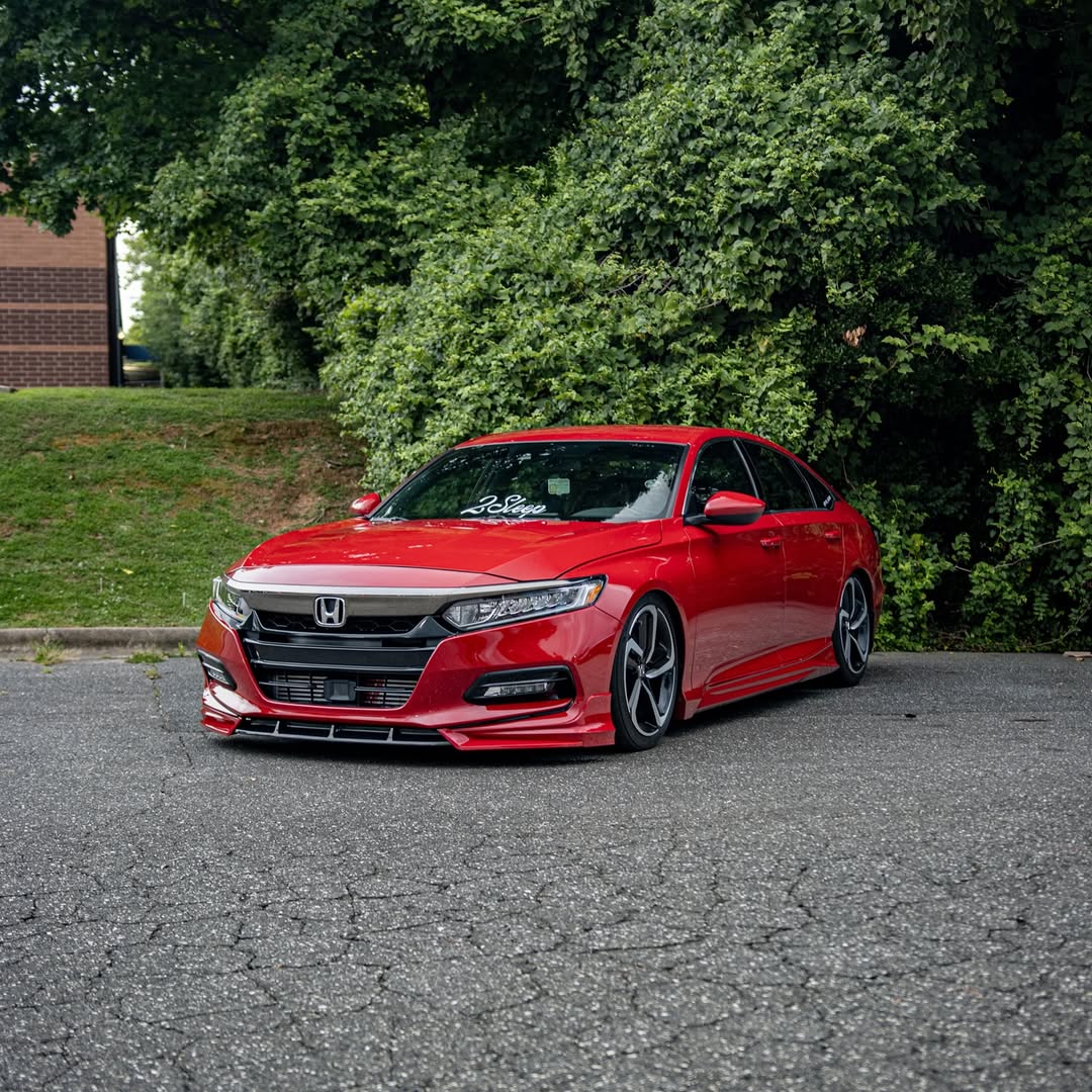 Honda Accord 10th 10.5th Gen 2018-2022 with Aftermarket Parts - Side Skirts PP from Yofer.co