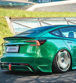 Tesla Model 3 Highland / Performance 2024-ON with Aftermarket Parts - Rear Spoiler Pre-preg Carbon Fiber / ABS from Yofer.co