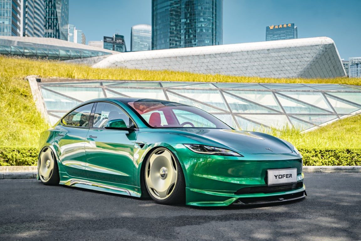Tesla Model 3 Highland / Performance 2024-ON with Aftermarket Parts - Side Skirts ABS+PP from Yofer.co