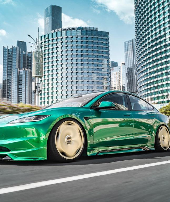 Tesla Model 3 Highland / Performance 2024-ON with Aftermarket Parts - Side Skirts ABS+PP from Yofer.co