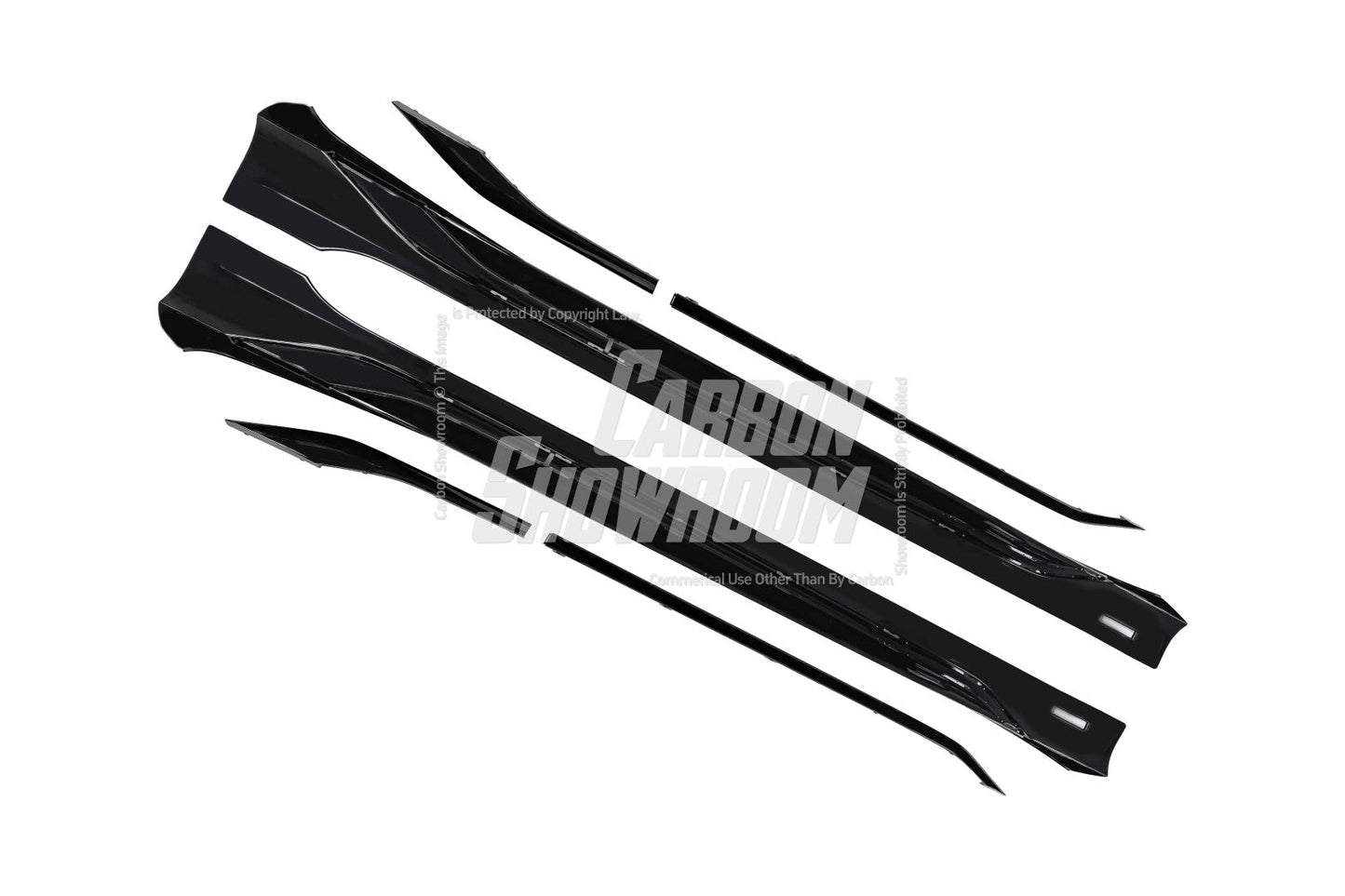 Tesla Model 3 Highland / Performance 2024 with Aftermarket Parts - Side Skirts ABS+PP from Yofer.co