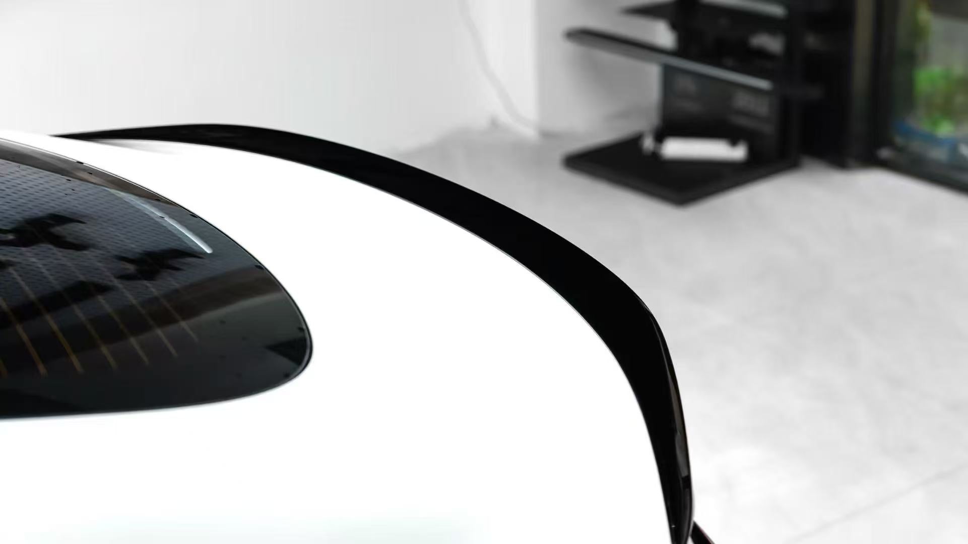 Tesla Model 3 Highland / Performance 2024 with Aftermarket Parts - Rear Spoiler Pre-preg Carbon Fiber / ABS from Yofer.co