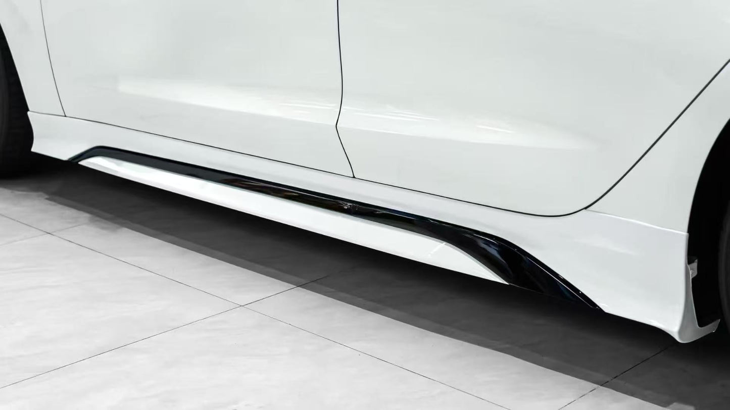 Tesla Model 3 Highland / Performance 2024 with Aftermarket Parts - Side Skirts ABS /PP from Yofer.co