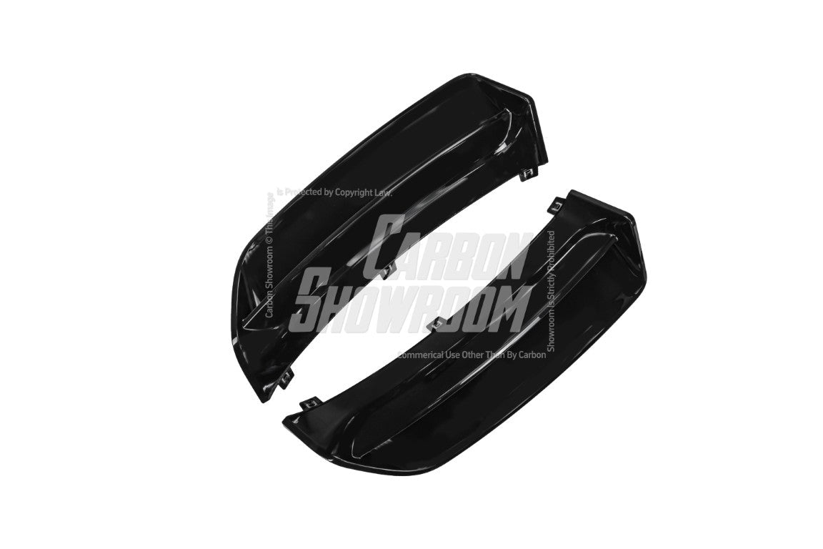 Tesla Model 3 Highland / Performance 2024-ON with Aftermarket Parts - V2 Style Rear Diffuser & Canards PP from Yofer.co