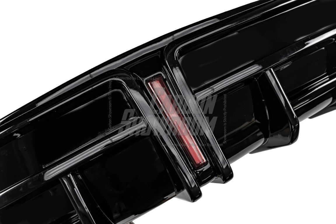 Tesla Model 3 / Performance 2017 2018 2019 2020 2021 2022 2023 with Aftermarket Parts - Rear Diffuser PP from Yofer.co