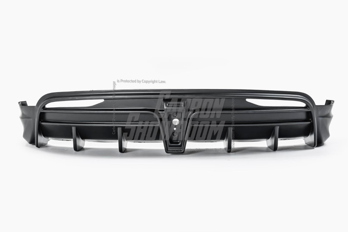Tesla Model X Performance / Plaid / Standard Range / P100D / P90D / Long Range Plus / Base / 100D / 90D / 75D / 70D 2016-2021 with Aftermarket Parts - Rear Diffuser PP from Yofer.co