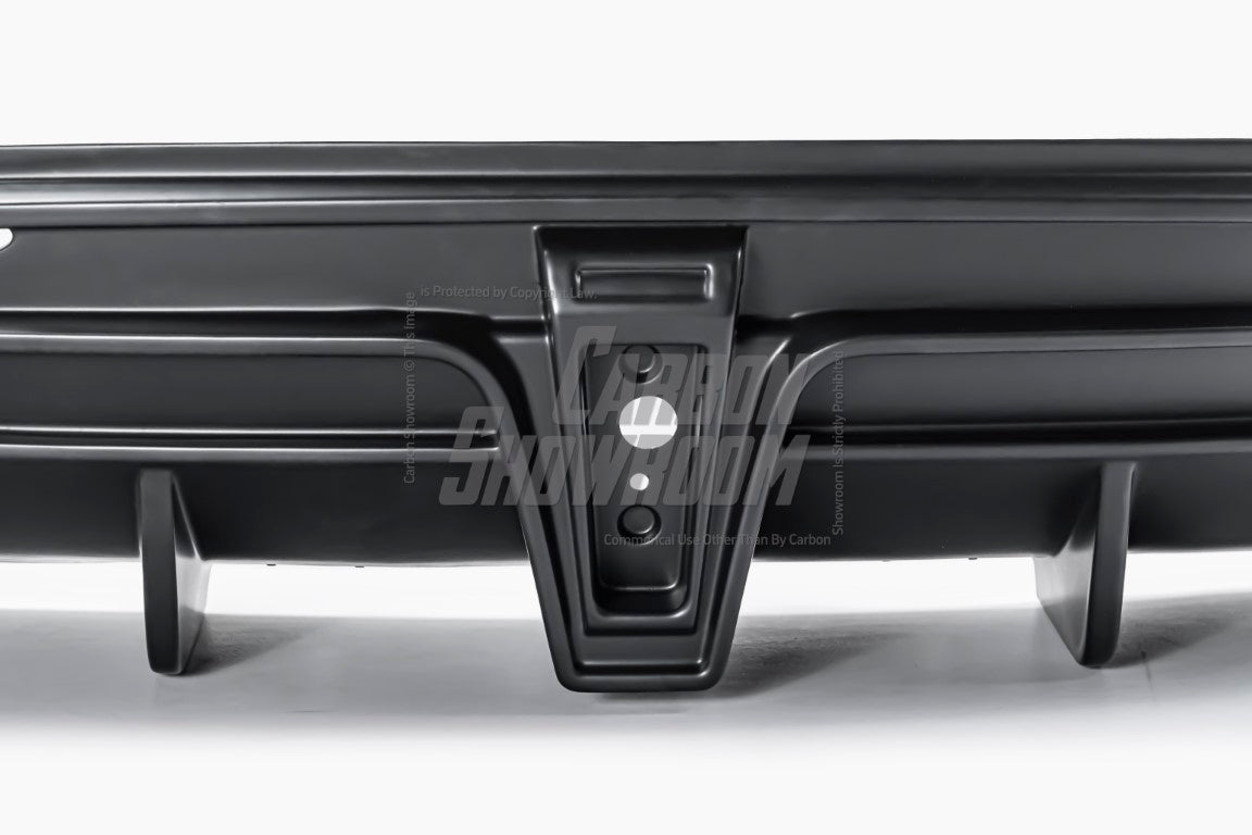 Tesla Model X Performance / Plaid / Standard Range / P100D / P90D / Long Range Plus / Base / 100D / 90D / 75D / 70D 2016-2021 with Aftermarket Parts - Rear Diffuser PP from Yofer.co