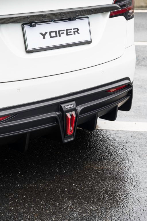 Tesla Model X Performance / Standard Range / P100D / P90D / Long Range Plus / 100D / 90D / 75D / 70D 2016 2017 2018 2019 2020 2021 with Aftermarket Parts - Full Body Kit Package PP from Yofer.co