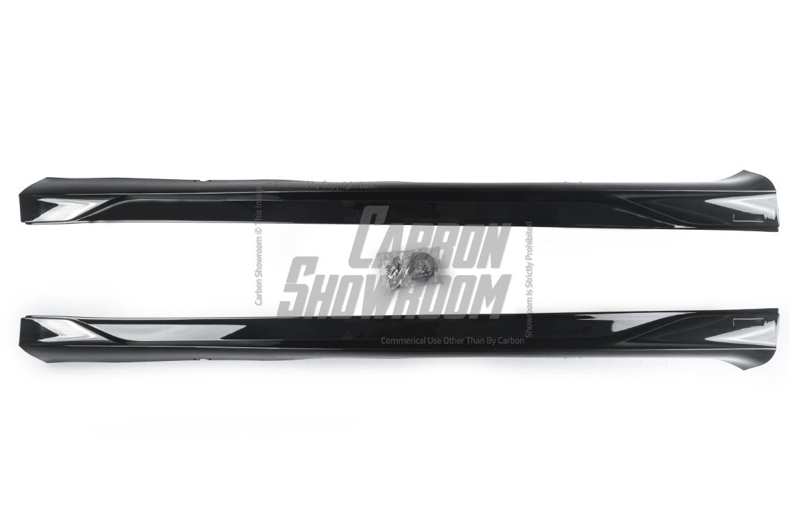 Tesla Model Y Juniper 2026-ON with Aftermarket Parts - Loong Flames Side Skirts PP Polypropylene from Yofer.co