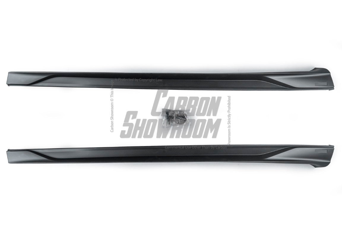 Tesla Model Y Juniper 2026-ON with Aftermarket Parts - Loong Flames Side Skirts PP Polypropylene from Yofer.co