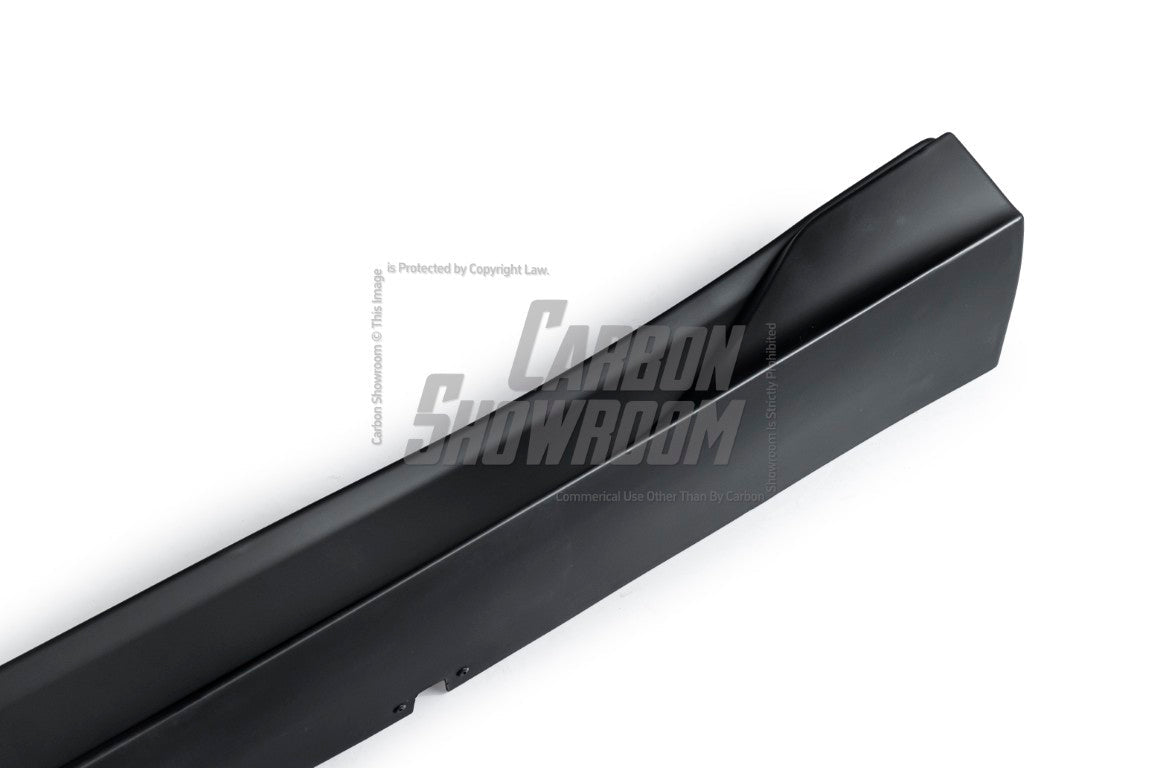 Tesla Model Y Juniper 2026-ON with Aftermarket Parts - Loong Flames Side Skirts PP Polypropylene from Yofer.co