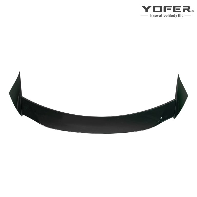Tesla Model Y Juniper 2026-ON with Aftermarket Parts - Loong Flames Rear Lip Spoiler PP Polypropylene from Yofer.co