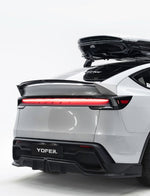 Tesla Model Y Juniper 2026-ON with Aftermarket Parts - Loong Flames Rear Lip Spoiler PP Polypropylene from Yofer.co