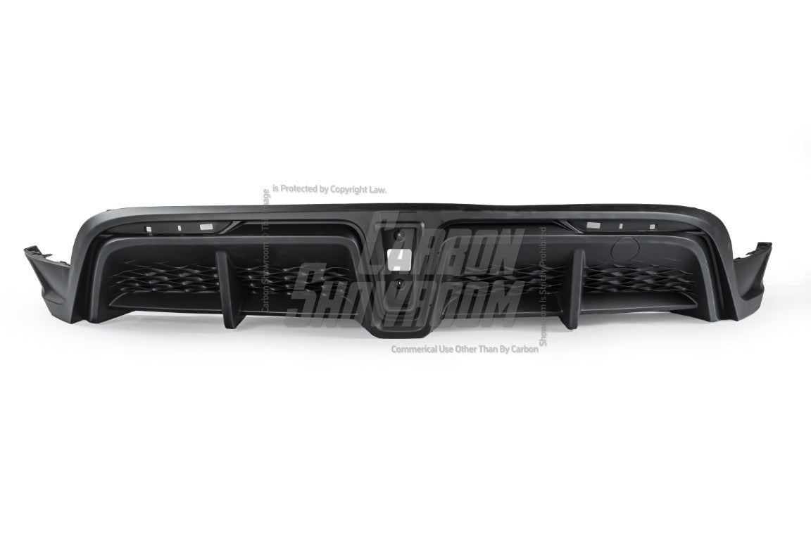 Tesla Model Y / Performance 2021-ON with Aftermarket Parts - Loong Flames Max Rear Diffuser PP from Yofer.co