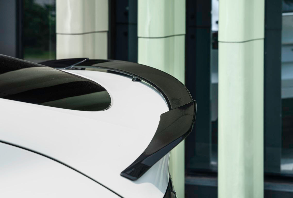 Tesla Model Y / Performance 2021 2022 2023 2024 with Aftermarket Parts - V2 Rear Lip Spoiler PP from Yofer.co