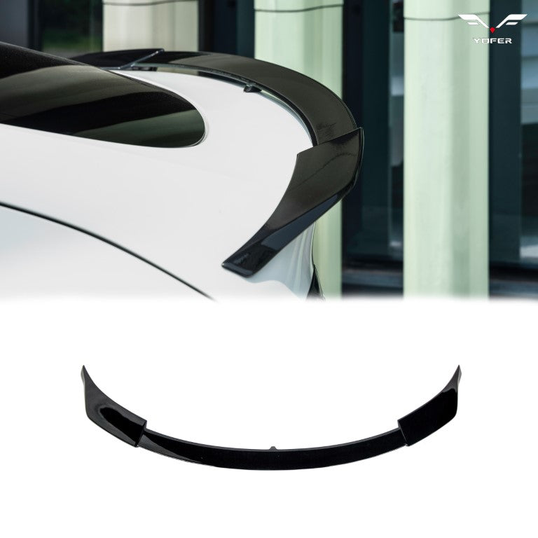 Tesla Model Y / Performance 2021 2022 2023 2024 with Aftermarket Parts - V2 Rear Lip Spoiler PP from Yofer.co