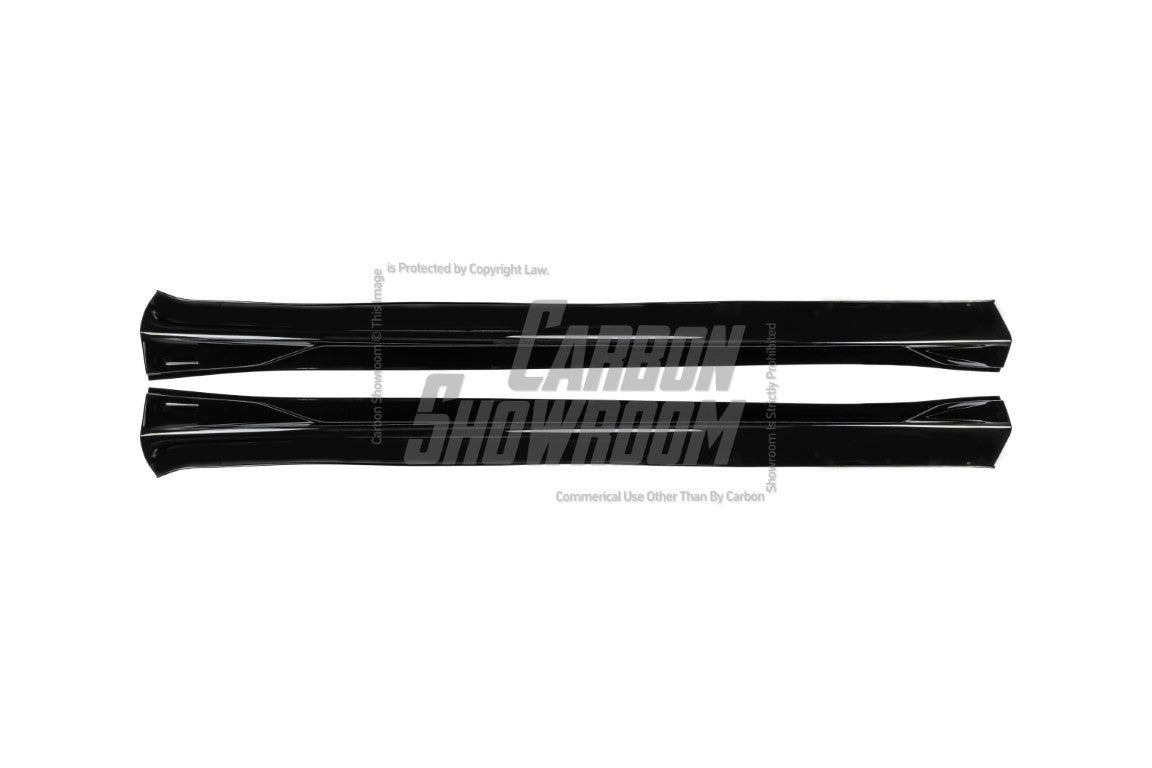 Tesla Model Y / Performance 2021-ON with Aftermarket Parts - Loong Flames Max Side Skirts PP from Yofer.co