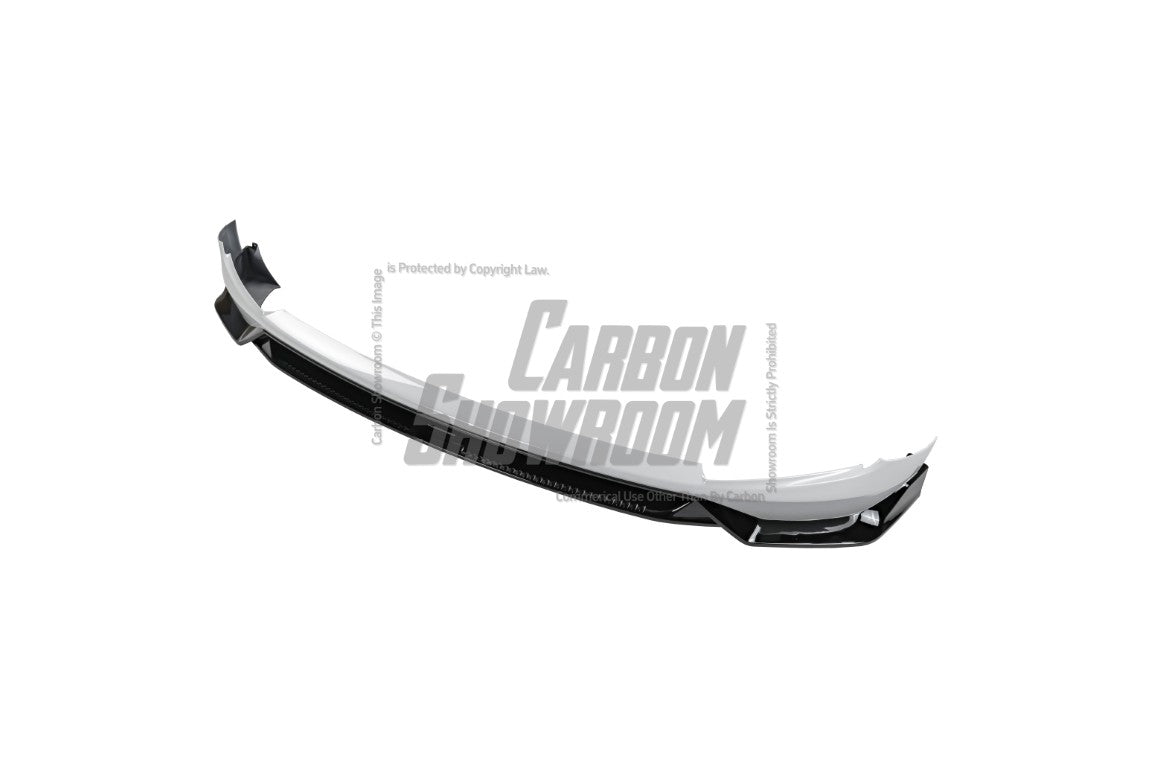 Tesla Model Y / Performance 2021 2022 2023 2024 with Aftermarket Parts - Loong Flames Pro Style Front Lip PP from Yofer.co