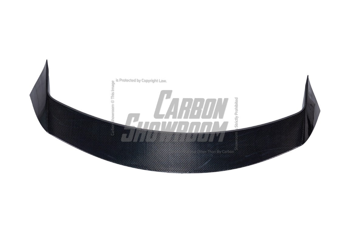 Tesla Model Y / Performance 2021 2022 2023 2024 with Aftermarket Parts - Loong Flames Style Rear Spoiler Wing Carbon Fiber from Yofer.co